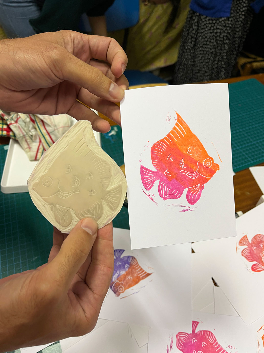 atelier linogravure